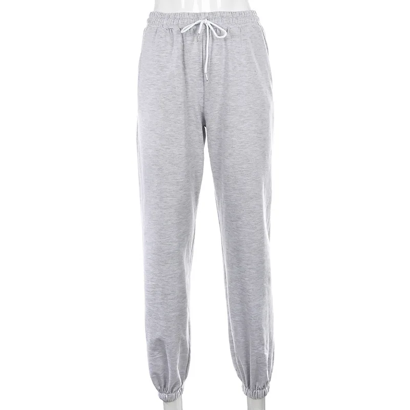 SweatPants Women Trousers Harajuku Joggers High Waist Hip Hop Plus Size Pants Streetwear Solid wild Casual Pant Loose Trousers
SweatPants Women Trousers Harajuku Joggers High Waist Hip Hop Plus Size Pants Streetwear Solid wild Casual Pant Loose Trousers