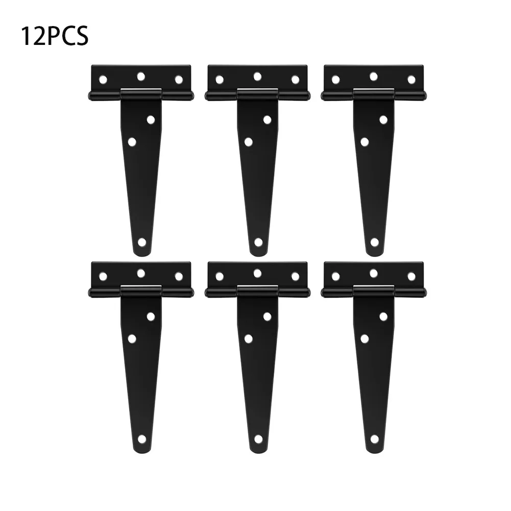 12pcs 4 Inch T Shape Rustproof Iron Light Duty Shed Hinge Gate Strap Hinge Door Placa Para Bisagras
12pcs 4 Inch T Shape Rustproof Iron Light Duty Shed Hinge Gate Strap Hinge Door Placa Para Bisagras