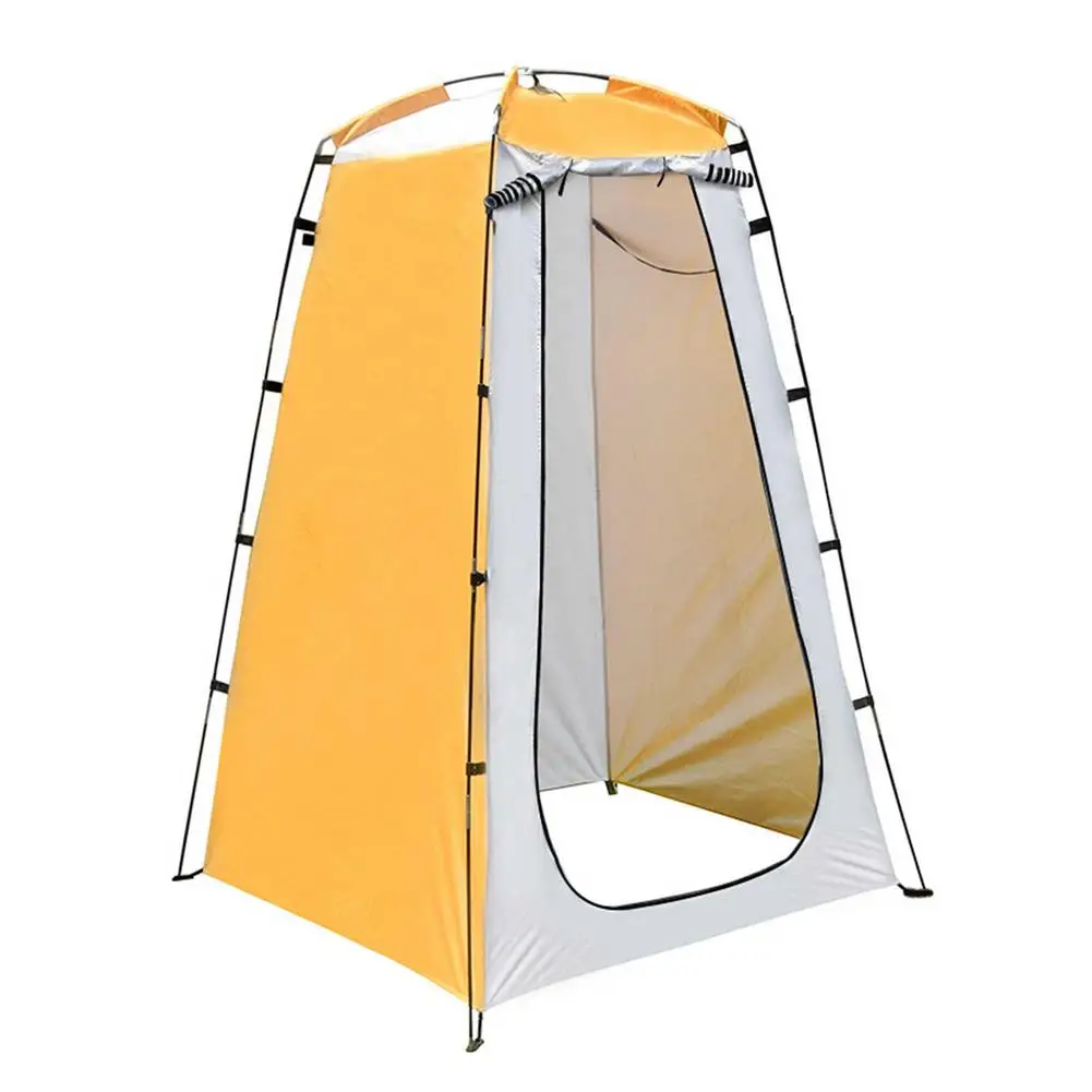 

Outdoor Shower Tent Portable Camping Bath Tent Changing Room Privacy Tent Waterproof Sun-Shading Instant Shelter For Camping