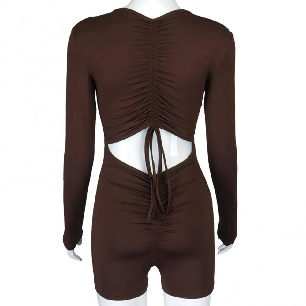 Women Jumpsuits Fashion Zipper Jumpsuit Long Sleeve Brown Shirt Sexy Summer Casual Wear skin-friendly 2021
Women Jumpsuits Fashion Zipper Jumpsuit Long Sleeve Brown Shirt Sexy Summer Casual Wear skin-friendly 2021