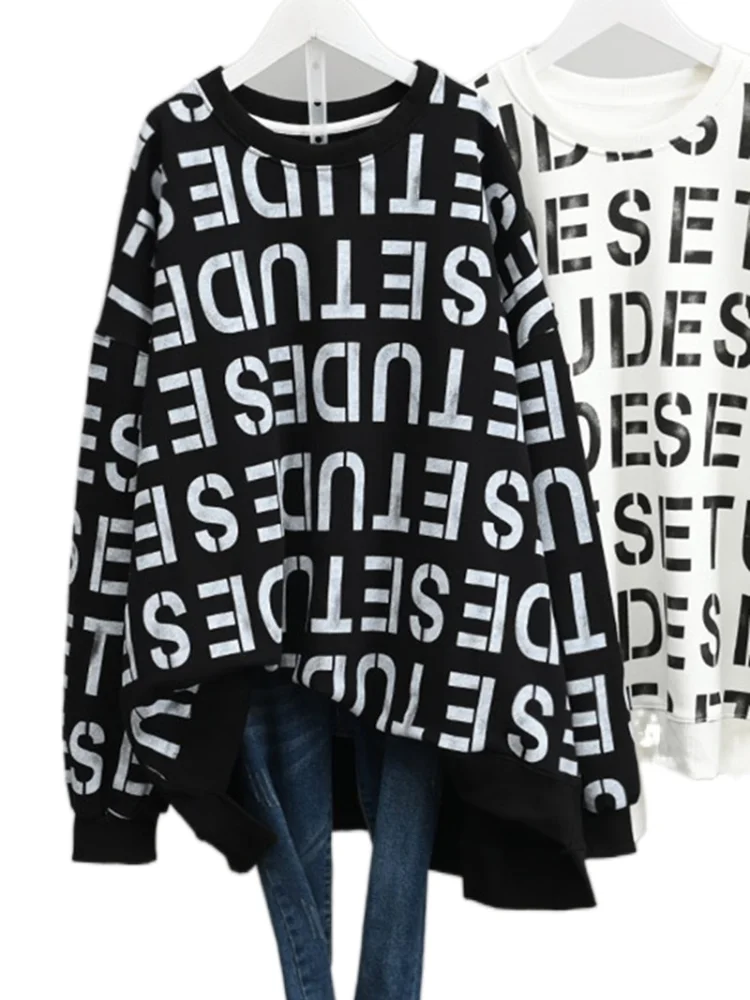 Knitted Women Tshirt Printing Pullovers T-shirts Letter Tees Full Sleeve T-shirt Oversized T Shirt DM001
Knitted Women Tshirt Printing Pullovers T-shirts Letter Tees Full Sleeve T-shirt Oversized T Shirt DM001