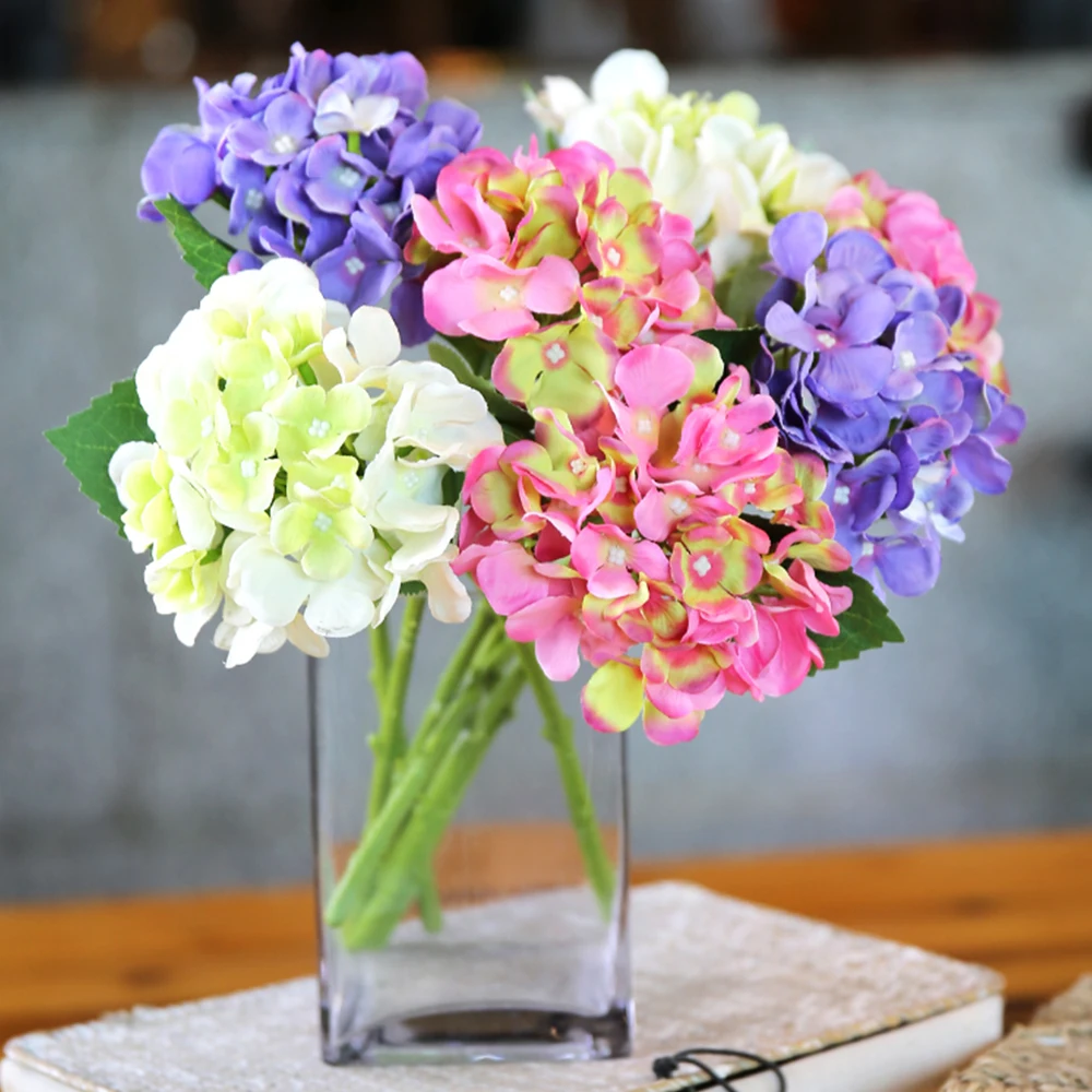 29cm Artificial Flowers Hydrangea Branch Home Wedding Decor Fabrics Flower High Quality Party Room Decoration Gifts Short Stems
29cm Artificial Flowers Hydrangea Branch Home Wedding Decor Fabrics Flower High Quality Party Room Decoration Gifts Short Stems