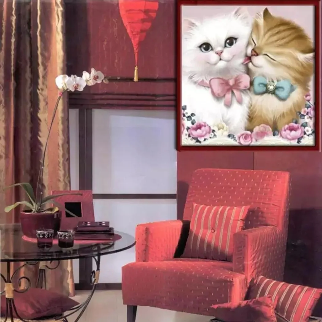 DIY Cat 5D Diamond Painting For Kids Full Square/Round Rhinestones Diamon Embroidery Cross Stitch Mosaic Home Decor Wall Art
DIY Cat 5D Diamond Painting For Kids Full Square/Round Rhinestones Diamon Embroidery Cross Stitch Mosaic Home Decor Wall Art