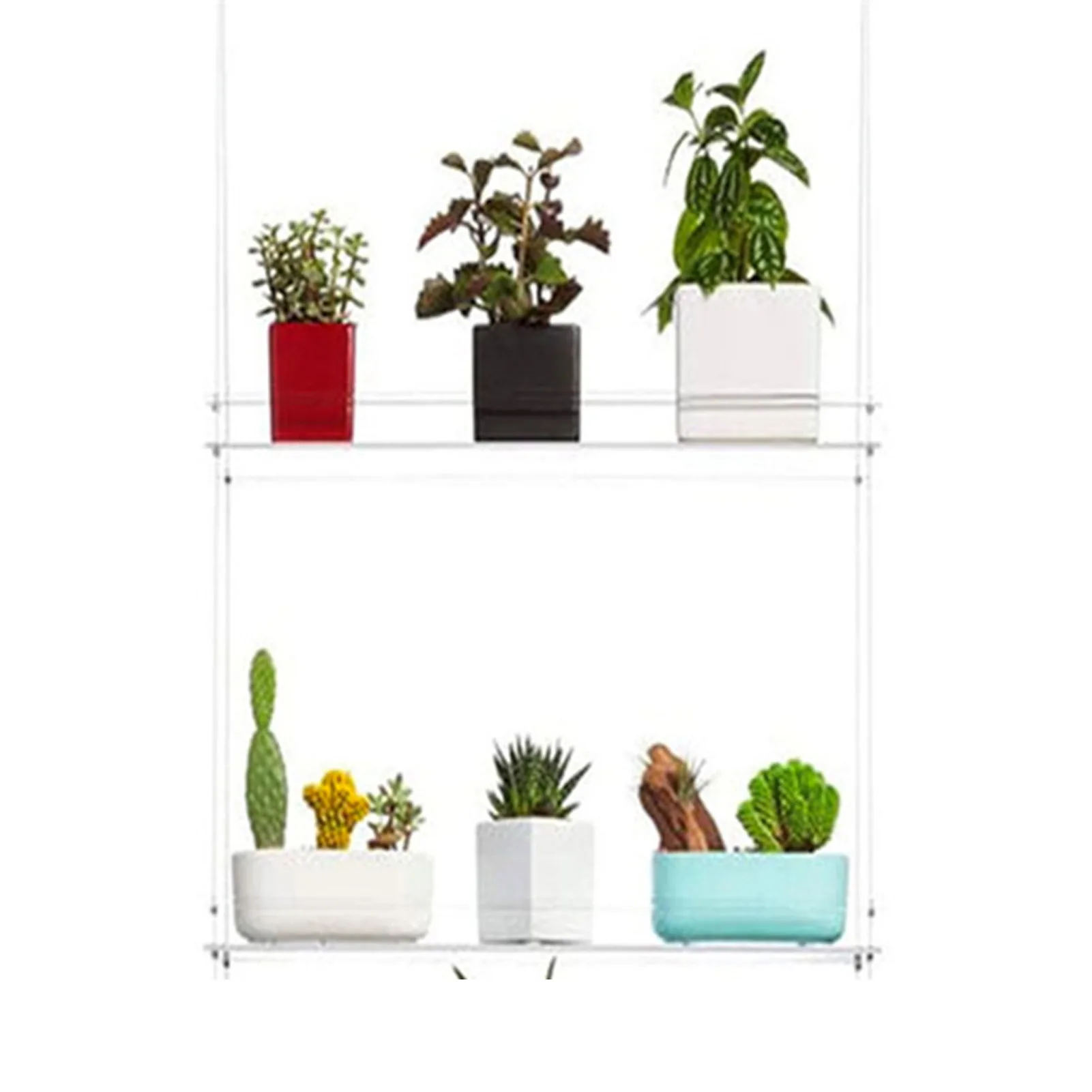 Clear Hanging Window Plant Shelves 1/2/3 Tiers Window-mounted Plants Stand for Indoor Planter Succulents Flowers DC120
Clear Hanging Window Plant Shelves 1/2/3 Tiers Window-mounted Plants Stand for Indoor Planter Succulents Flowers DC120
