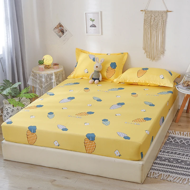 New Arrivals 1PC Soft Printed Fitted Sheet With Elastic Band Bed Sheet Cover (No Pillowcases)Full Queen King Size Dropshipping
New Arrivals 1PC Soft Printed Fitted Sheet With Elastic Band Bed Sheet Cover (No Pillowcases)Full Queen King Size Dropshipping