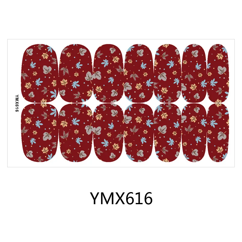 14tips Elk Nail Stickers Decals Autumn Leaves Stickers Nail Decoration Nails Sticker Designer Self Adhesive Nail Art Stickers
14tips Elk Nail Stickers Decals Autumn Leaves Stickers Nail Decoration Nails Sticker Designer Self Adhesive Nail Art Stickers