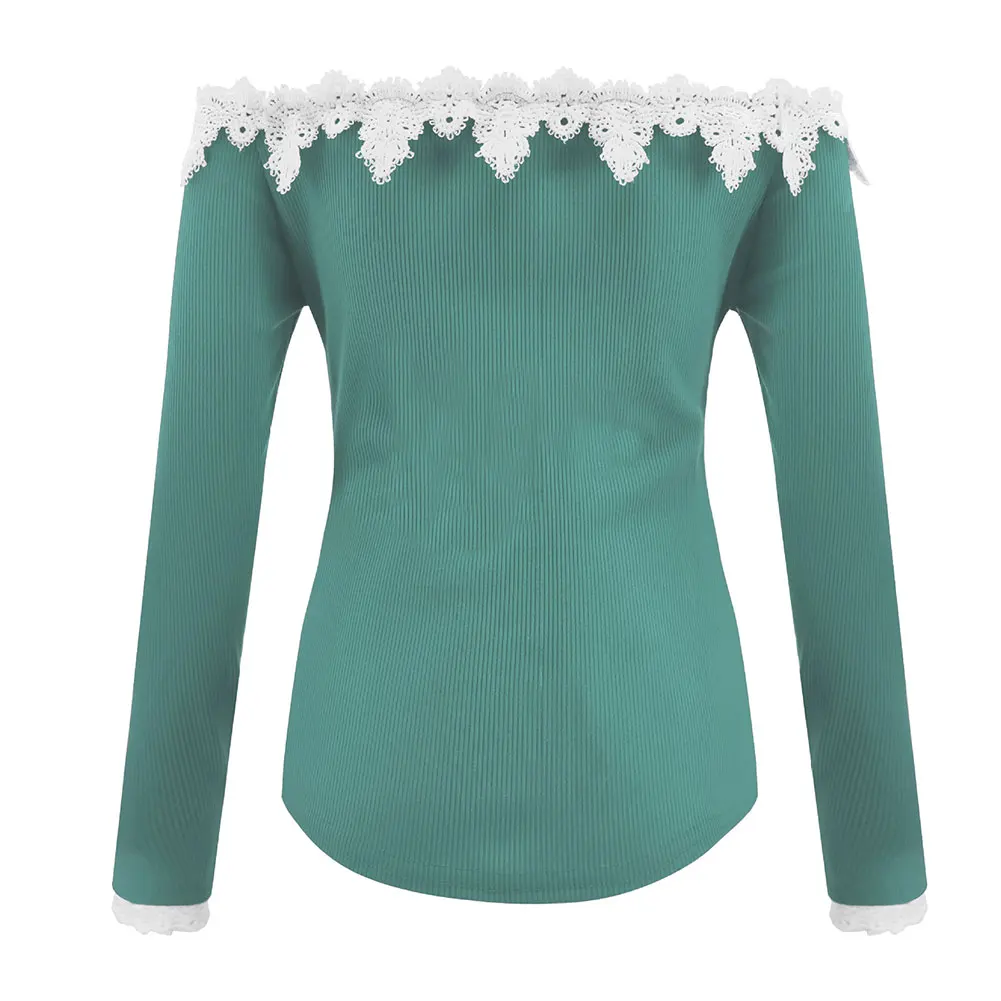 Newly Women A-line Shirt Blouse Off-shoulder Long-sleeved T-shirt Casual Tops m99
Newly Women A-line Shirt Blouse Off-shoulder Long-sleeved T-shirt Casual Tops m99
