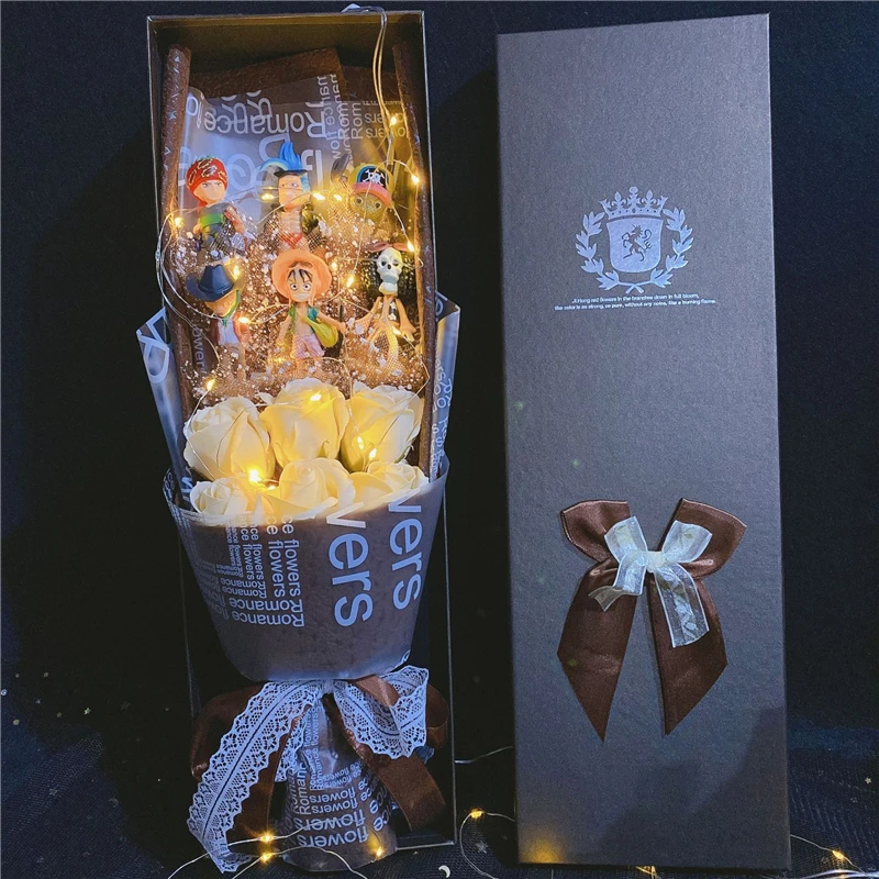 Hand Made Lovely Plastic Anime Action Figure Toys Cartoon Bouquet Gift Box Valentine Birthday Graduation Christmas Gifts
Hand Made Lovely Plastic Anime Action Figure Toys Cartoon Bouquet Gift Box Valentine Birthday Graduation Christmas Gifts