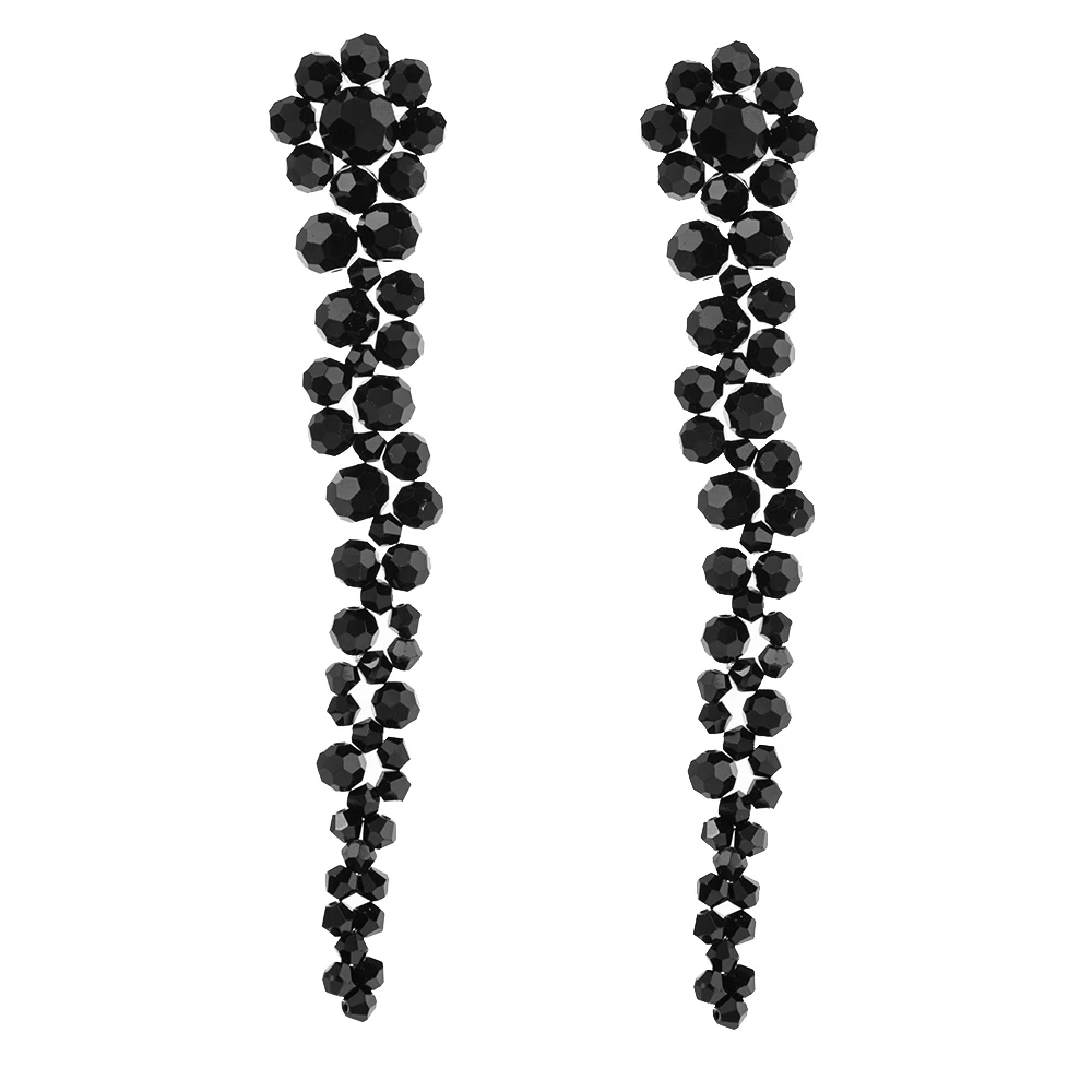 KPacTa Fashion Handmade Long Tassel Full Rhinestone Drop Earrings for Women Water Drop Crystal Dangle Earrings Jewelry Gifts
KPacTa Fashion Handmade Long Tassel Full Rhinestone Drop Earrings for Women Water Drop Crystal Dangle Earrings Jewelry Gifts
