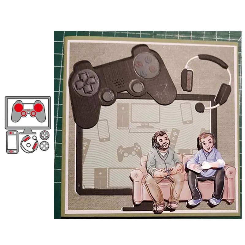 Game Machine Metal Cutting Dies for Scrapbooking Handmade Tools Mold Cut Stencil New DIY Card Make Mould Model Craft Decoration
Game Machine Metal Cutting Dies for Scrapbooking Handmade Tools Mold Cut Stencil New DIY Card Make Mould Model Craft Decoration