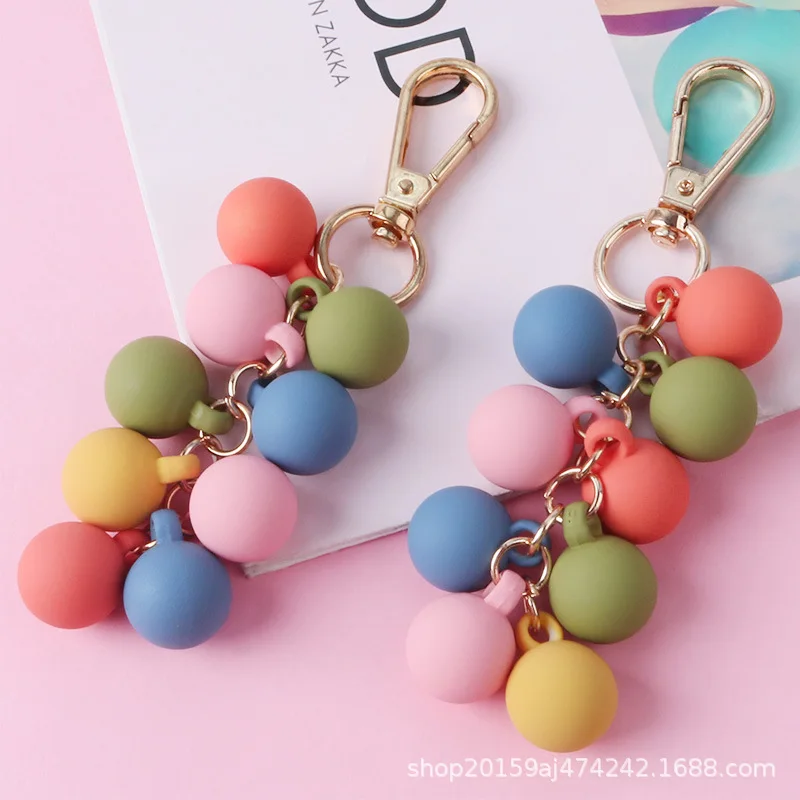 Cute Resin Candy Ball Keychain For Woman Mix Color Grape Charms Keyring Girls Jewelry Birthday Gifts Charms Pendant
Cute Resin Candy Ball Keychain For Woman Mix Color Grape Charms Keyring Girls Jewelry Birthday Gifts Charms Pendant