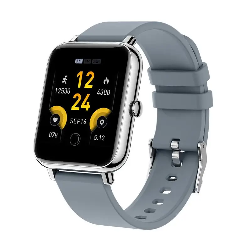 Smart Watch 1.69 Inch Heart Rate Fitness Tracker Sports Bracelet IPX8 Waterproof Pedometers Digital Wristwatches P22PLUS
Smart Watch 1.69 Inch Heart Rate Fitness Tracker Sports Bracelet IPX8 Waterproof Pedometers Digital Wristwatches P22PLUS