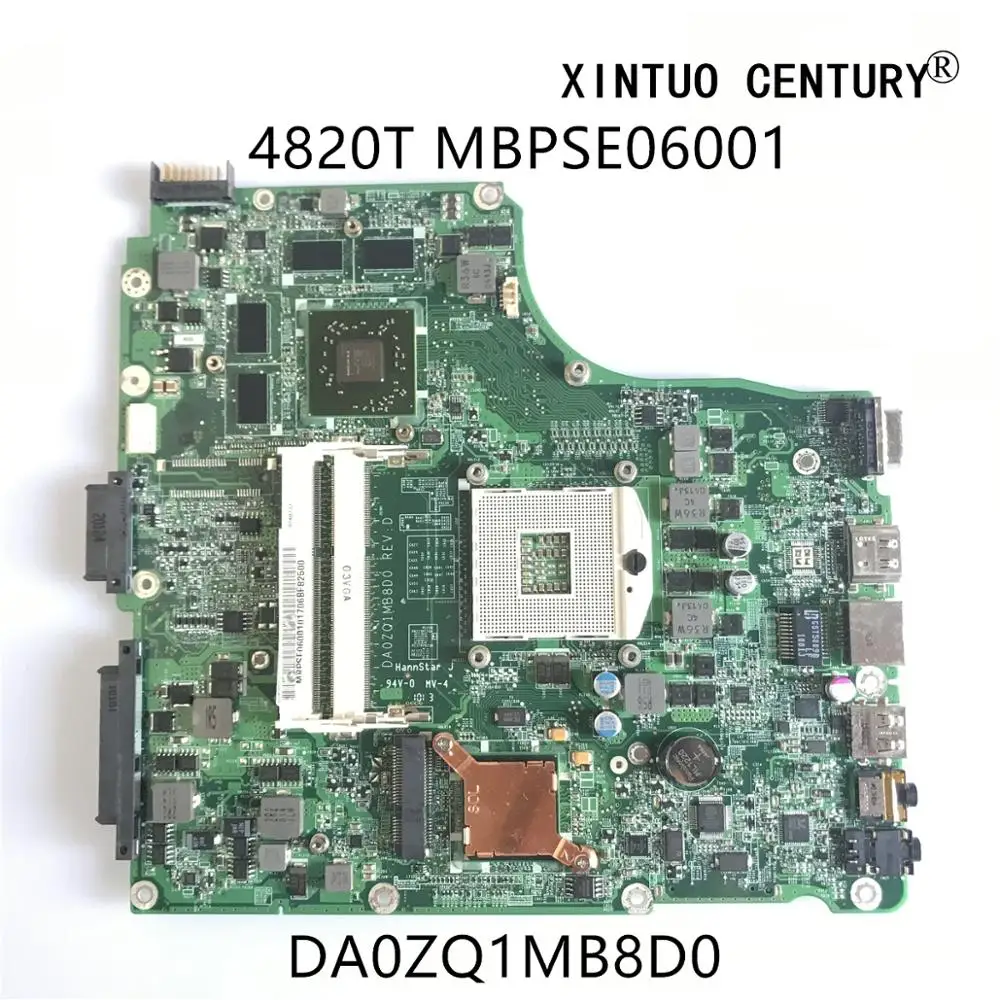 MBPSE06001 For Acer Aspire 4820 4820T Laptop Motherboard DA0ZQ1MB8D0 Notebook Mainboard 216-0772000 DDR3 100% tested working
MBPSE06001 For Acer Aspire 4820 4820T Laptop Motherboard DA0ZQ1MB8D0 Notebook Mainboard 216-0772000 DDR3 100% tested working