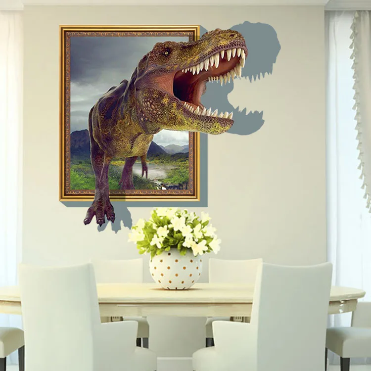 3D Ancient Dinosaur Wall Sticker Bedroom Home Decoration Jurassic Period Animal Movie Poster Wall Stickers for Kids Rooms
3D Ancient Dinosaur Wall Sticker Bedroom Home Decoration Jurassic Period Animal Movie Poster Wall Stickers for Kids Rooms