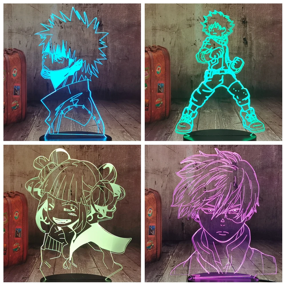 Мой герой Академия рисунок химико Тога Izuku Midoriya шото Тодороки Прохладный 3D Иллюзия ночной Светильник для дома Декор для дома, игрушки для де...
Мой герой Академия рисунок химико Тога Izuku Midoriya шото Тодороки Прохладный 3D Иллюзия ночной Светильник для дома Декор для дома, игрушки для де...