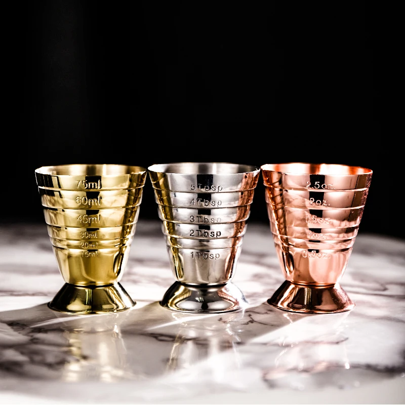 75ml Magic Jigger Stainless Steel Bar Wine Cocktail Shaker Single Shot Drink Mixer Wine Measurer Cup
75ml Magic Jigger Stainless Steel Bar Wine Cocktail Shaker Single Shot Drink Mixer Wine Measurer Cup