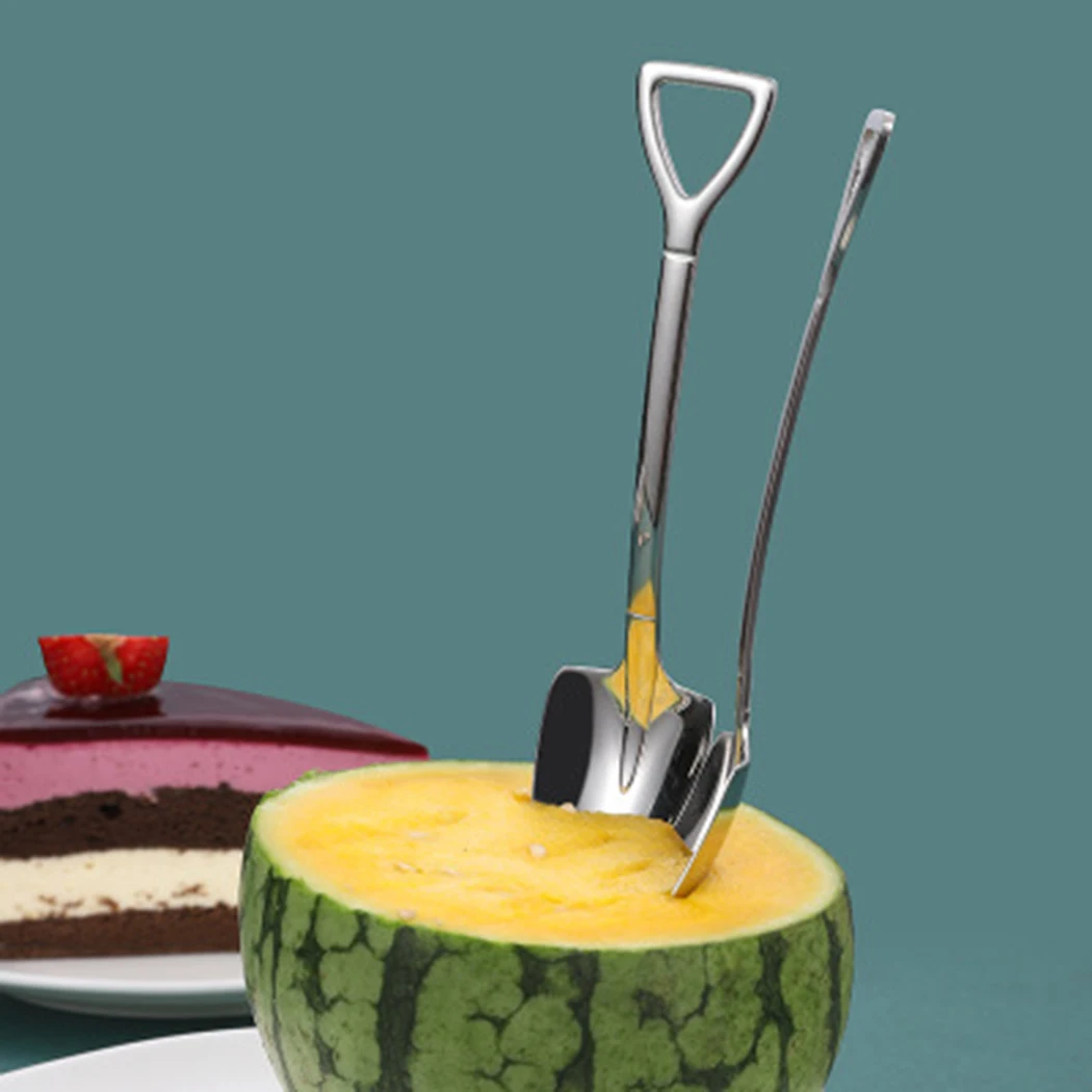 2Pcs Hot Shovel Shape Ice Cream Spoon&Fork Multi-color Spoon Fork Long Handle Coffee Ice Cream Tool Kitchen Accessories
2Pcs Hot Shovel Shape Ice Cream Spoon&Fork Multi-color Spoon Fork Long Handle Coffee Ice Cream Tool Kitchen Accessories