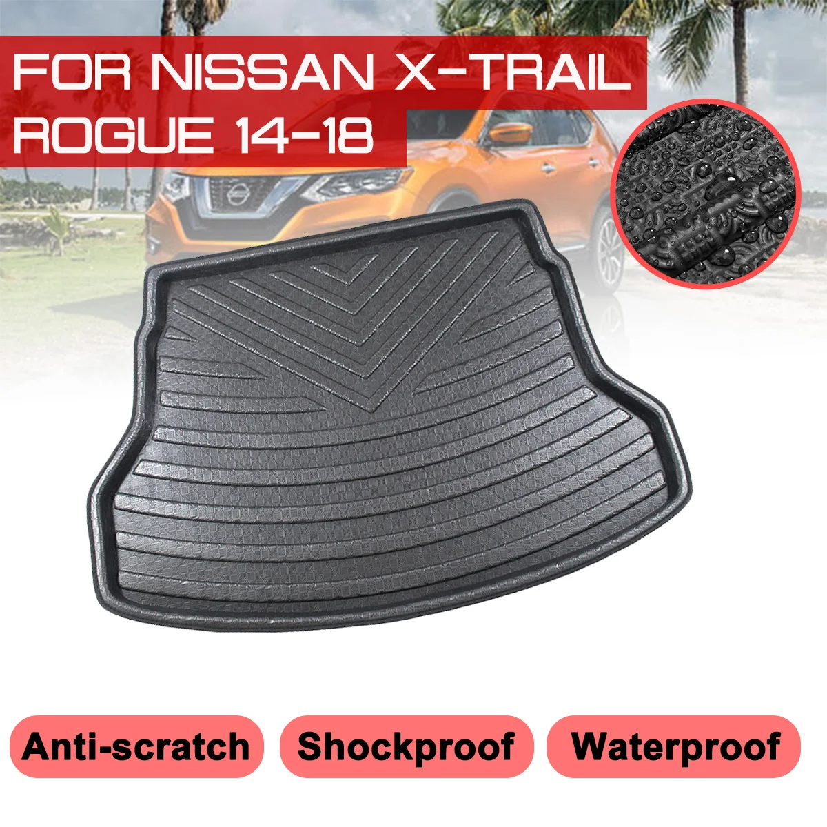 Коврик автомобильный, напольный коврик для Nissan X-Trail Rogue 2014, 2015, 2016, 2017, 2018, задний багажник, грязевая крышка
Коврик автомобильный, напольный коврик для Nissan X-Trail Rogue 2014, 2015, 2016, 2017, 2018, задний багажник, грязевая крышка