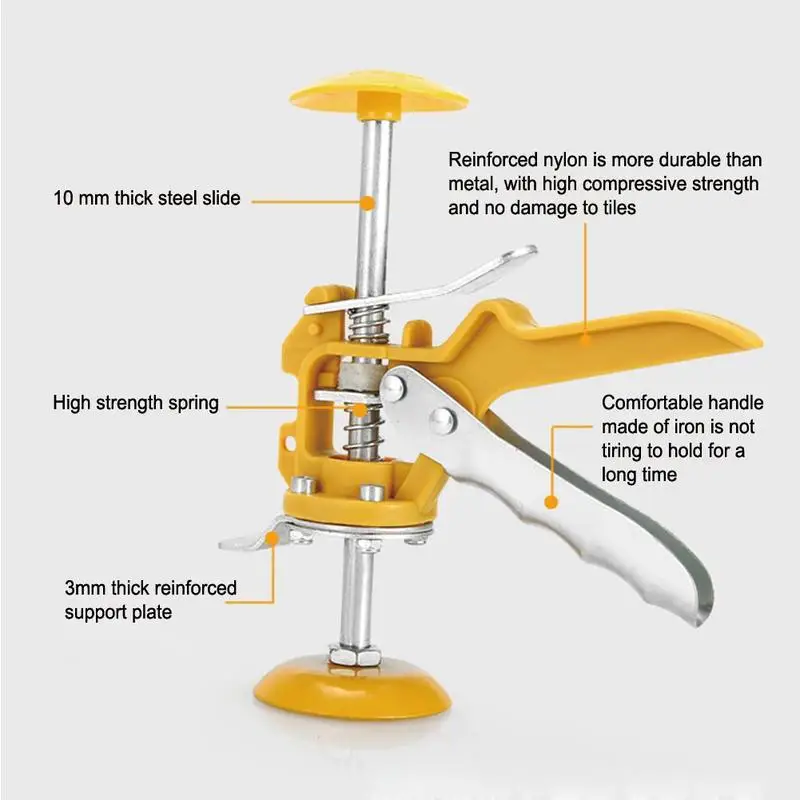 High Quality Steel Adjustment Regulator Tile Locator Device Leveler Spring Resistant Pressure Tile M6Y7
High Quality Steel Adjustment Regulator Tile Locator Device Leveler Spring Resistant Pressure Tile M6Y7