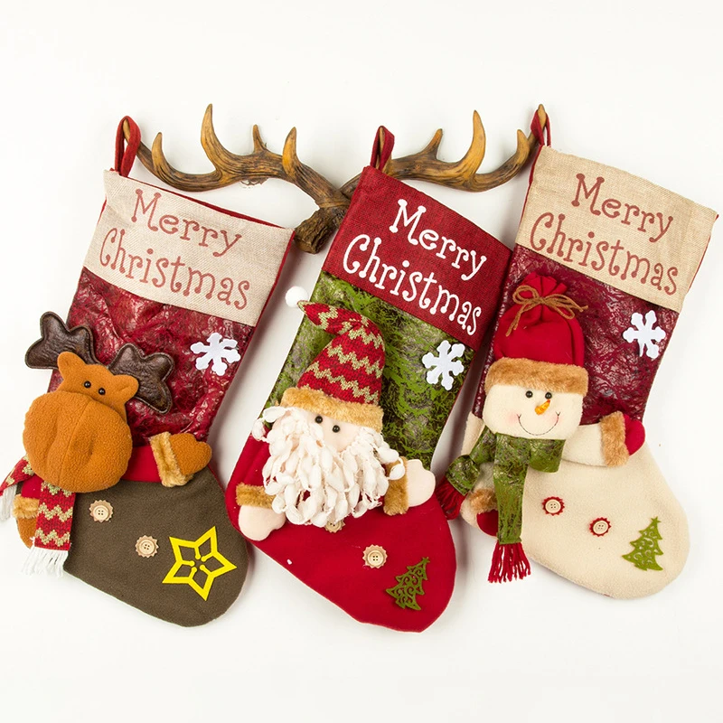2022 New Year Christmas Stocking Sack Xmas Gift Candy Bag Christmas Decorations For Home Sock Christmas Tree Decor
2022 New Year Christmas Stocking Sack Xmas Gift Candy Bag Christmas Decorations For Home Sock Christmas Tree Decor