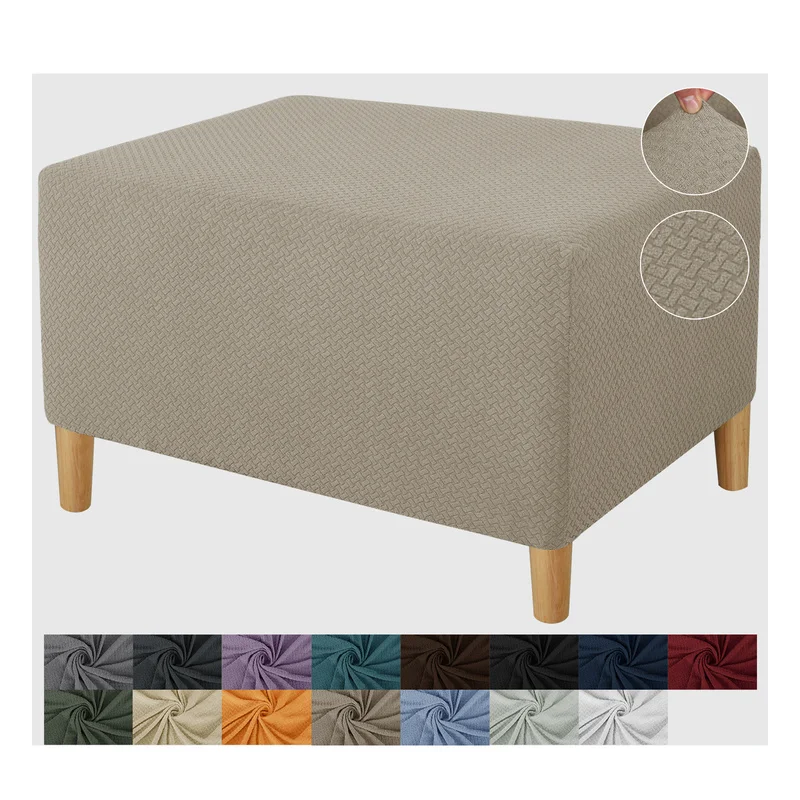 Elastic Solid Color Footstool Cover Thickened Full Cover Ottoman Cover S L XL Sofa Protection Covers Taboret Protector
Elastic Solid Color Footstool Cover Thickened Full Cover Ottoman Cover S L XL Sofa Protection Covers Taboret Protector