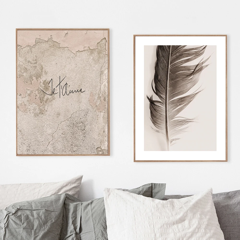 Nordic Feather Vintage Canvas Painting Autograph Poster and Print Abstract Wall Art Picture Modern for Living Room Home Decor
Nordic Feather Vintage Canvas Painting Autograph Poster and Print Abstract Wall Art Picture Modern for Living Room Home Decor