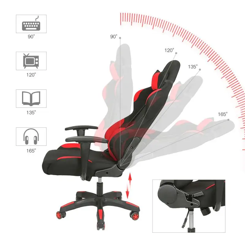 Gaming Chair Leather Internet Internet Cafe Racing Chair New Computer High-quality Chair Office Furniture Chairs HWC
Gaming Chair Leather Internet Internet Cafe Racing Chair New Computer High-quality Chair Office Furniture Chairs HWC