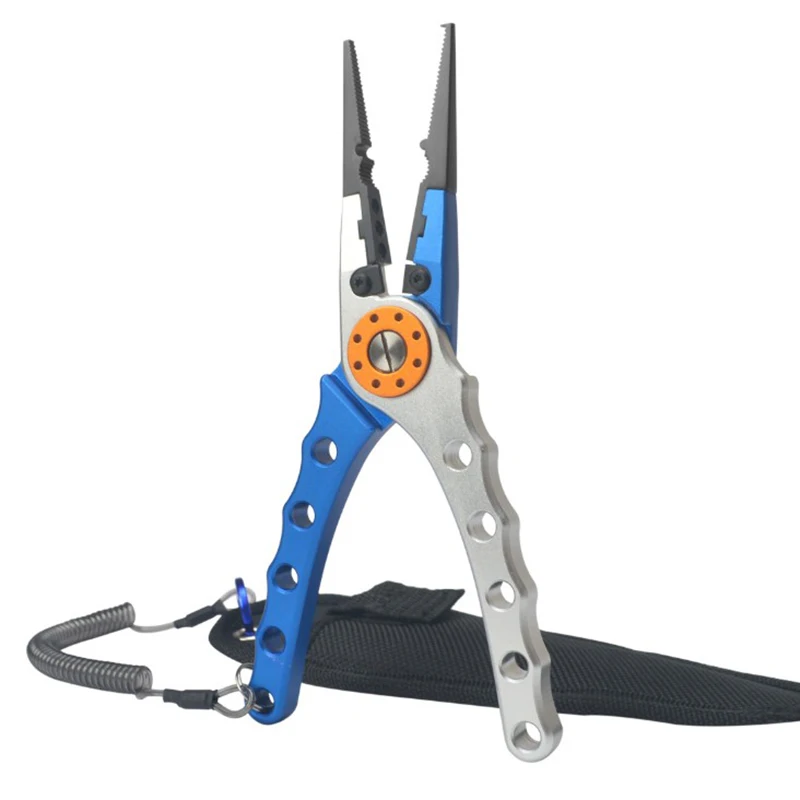 Fishing Pliers Fishing Tools Line Cutter Multifunctional Knot Aluminum Alloy Scissors Hook Remover Fishing Equipment
Fishing Pliers Fishing Tools Line Cutter Multifunctional Knot Aluminum Alloy Scissors Hook Remover Fishing Equipment