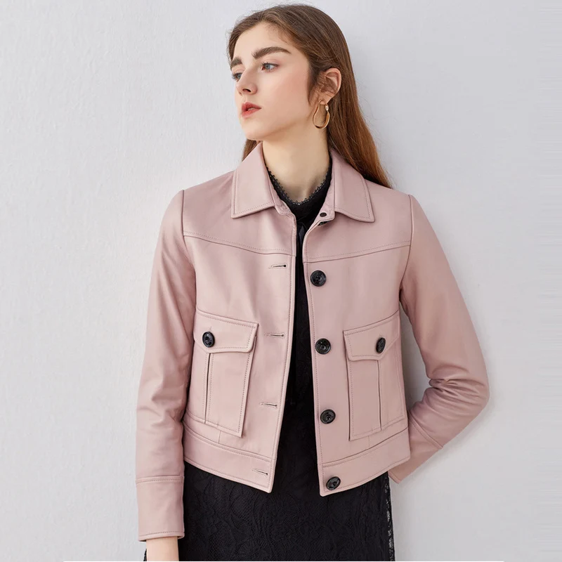 2021 Autumn Faux Leather Jacket Coat For Women Motorcycle Black Cool Pu Leather Bomber Jacket Female Short Lapels Ladies Outwear
2021 Autumn Faux Leather Jacket Coat For Women Motorcycle Black Cool Pu Leather Bomber Jacket Female Short Lapels Ladies Outwear