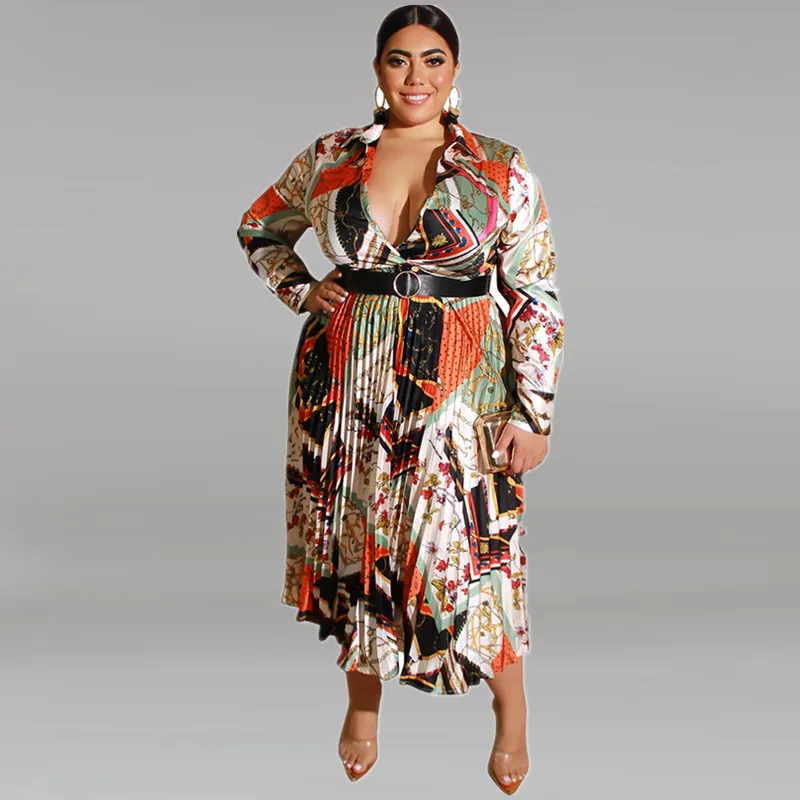 Женское свободное платье с длинным рукавом и V-образным вырезом
Женское свободное платье с длинным рукавом и V-образным вырезом