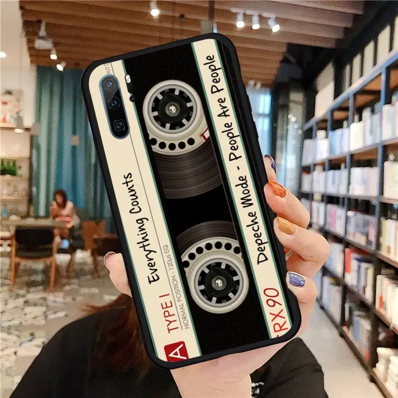 Retro audio cassette Phone Case For Huawei honor Mate P 9 10 20 30 40 Pro 10i 7 8 a x Lite nova 5t Soft silicone funda
Retro audio cassette Phone Case For Huawei honor Mate P 9 10 20 30 40 Pro 10i 7 8 a x Lite nova 5t Soft silicone funda