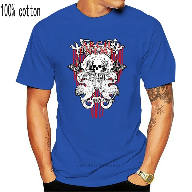 New Arch Enemy 'Revolution' T-Shirt Men'S High Quality Tees Top Tee Men Adult T Shirt Short Sleeve Cotton Tshirt Men 2018 2021
New Arch Enemy 'Revolution' T-Shirt Men'S High Quality Tees Top Tee Men Adult T Shirt Short Sleeve Cotton Tshirt Men 2018 2021
