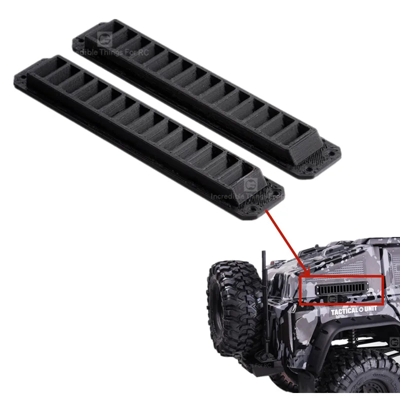 GRC 1 пара боковое вентиляционное отверстие охлаждающая решетка для 1/10 Rc Car Traxxas