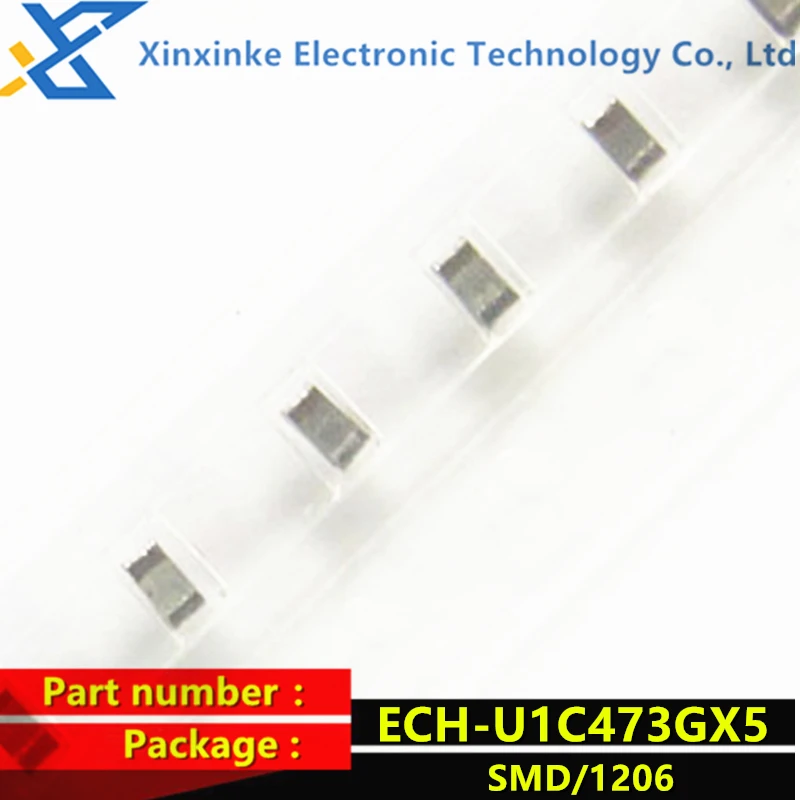 ECHU1C473GX5 Thin film capacitor 0.047uF 16VDC 2% PPS FILM 1206 ECH-U1C473GX5 CBB polyester capacitor New original genuine
ECHU1C473GX5 Thin film capacitor 0.047uF 16VDC 2% PPS FILM 1206 ECH-U1C473GX5 CBB polyester capacitor New original genuine