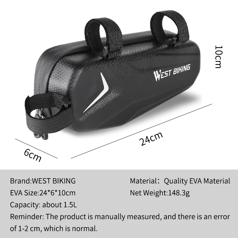 WEST BIKING Bicycle Frame Bag Waterproof MTB Road Bike Bag Top Tube 6-7.2 Inch Touch Screen Phone Bag Case Cycling Accessories
WEST BIKING Bicycle Frame Bag Waterproof MTB Road Bike Bag Top Tube 6-7.2 Inch Touch Screen Phone Bag Case Cycling Accessories