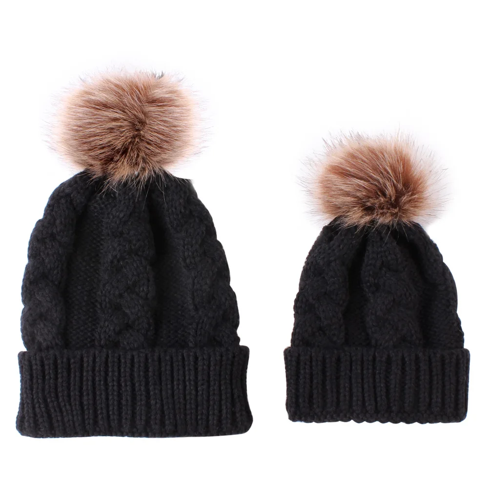 Mother&Baby Hat Parent-Child Hat Family Matching Cap Winter Warmer Knit Wool Beanie Ski Cap
Mother&Baby Hat Parent-Child Hat Family Matching Cap Winter Warmer Knit Wool Beanie Ski Cap