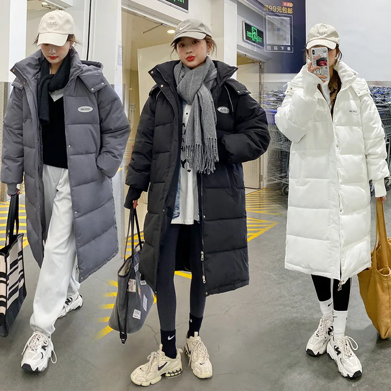 Women's Jacket Pure Color Thickening Parkas Korean Fashion Coat Long Women Winter Jacket Temperament Was Thin Women Down Jacket
Women's Jacket Pure Color Thickening Parkas Korean Fashion Coat Long Women Winter Jacket Temperament Was Thin Women Down Jacket
