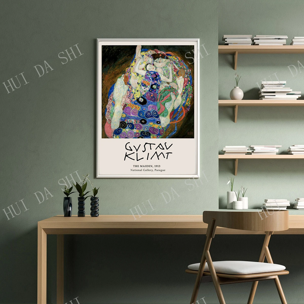 Gustav Klimt The Maiden Art Print, Gustav Klimt Exhibition Poster, Gustav Klimt Painting, Feminine Art
Gustav Klimt The Maiden Art Print, Gustav Klimt Exhibition Poster, Gustav Klimt Painting, Feminine Art