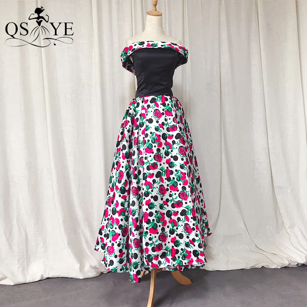Print Flower Puffy Prom Dress Strapless Neck Short Evening Gown Off Shoulder Pattern Girl Party Dress A Line Fairy Classic Gown
Print Flower Puffy Prom Dress Strapless Neck Short Evening Gown Off Shoulder Pattern Girl Party Dress A Line Fairy Classic Gown