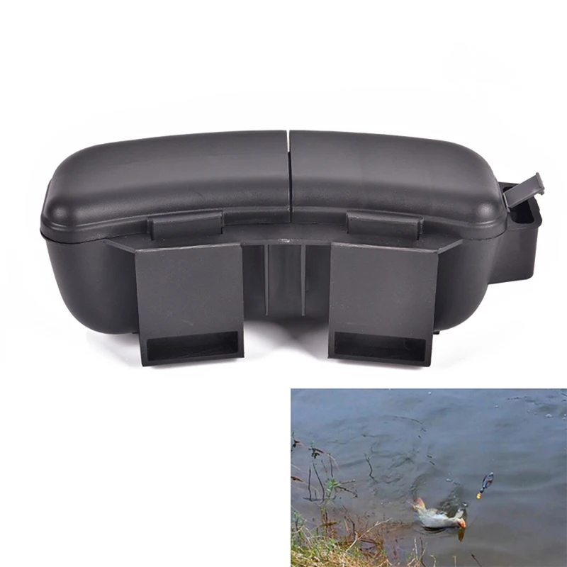 New Fishing Bait Tackle Box Multifunctional Portable Waist Carrier Lure Reel Holder Container Storage | Спорт и развлечения
