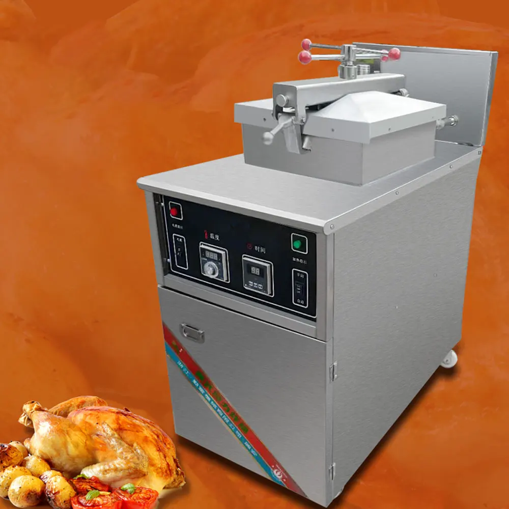 Жареная фритюрница высокого давления для жарки утки и курицы, газовая плита большой емкости с электрическим подогревом двойного назначения для жарки курицы
Жареная фритюрница высокого давления для жарки утки и курицы, газовая плита большой емкости с электрическим подогревом двойного назначения для жарки курицы