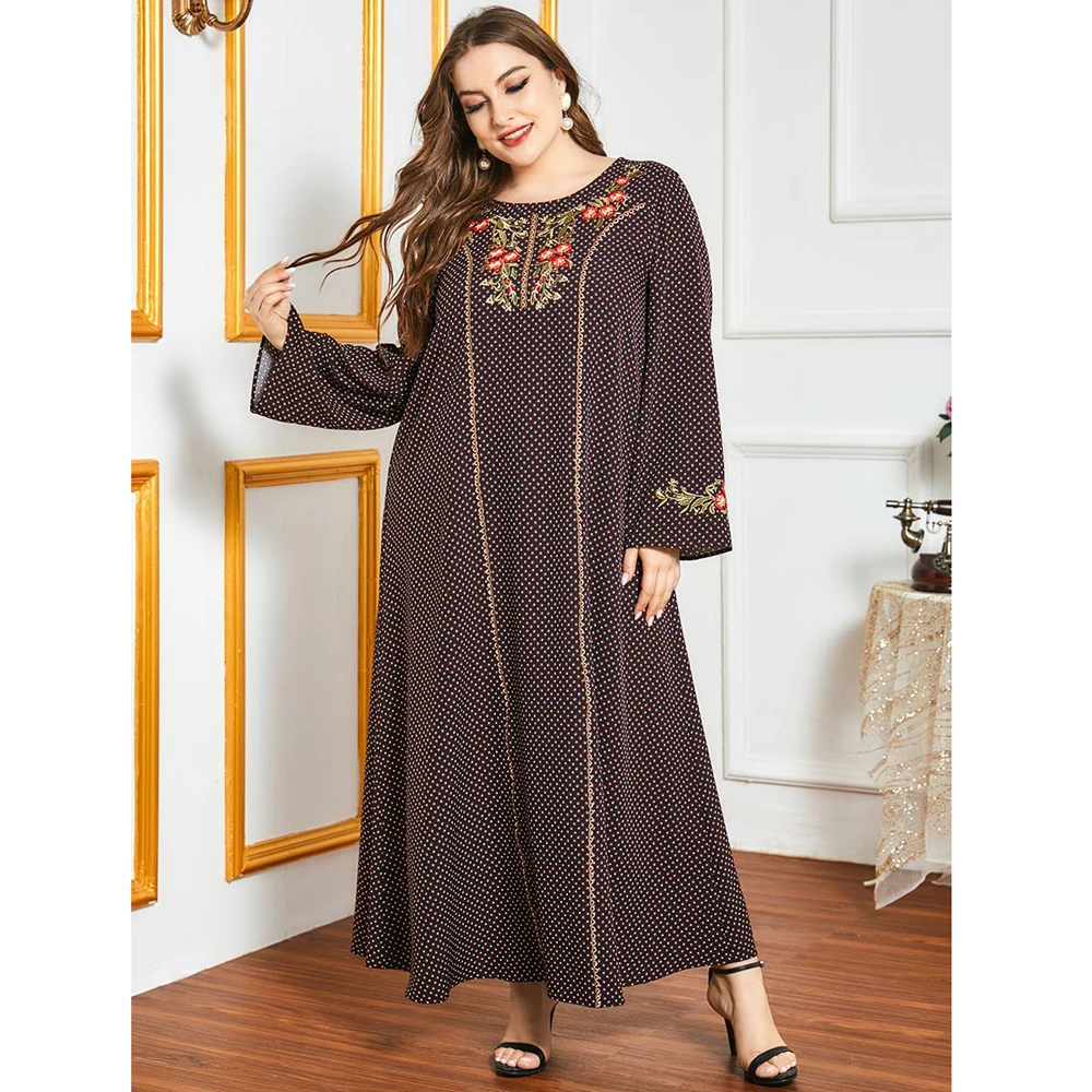 Abaya Muslim Women Long Dress Embroidery Arab Jilbab Turkish Printed Kaftan Maxi Robe Islamic Ramadan Eid Dresses Middle East
Abaya Muslim Women Long Dress Embroidery Arab Jilbab Turkish Printed Kaftan Maxi Robe Islamic Ramadan Eid Dresses Middle East