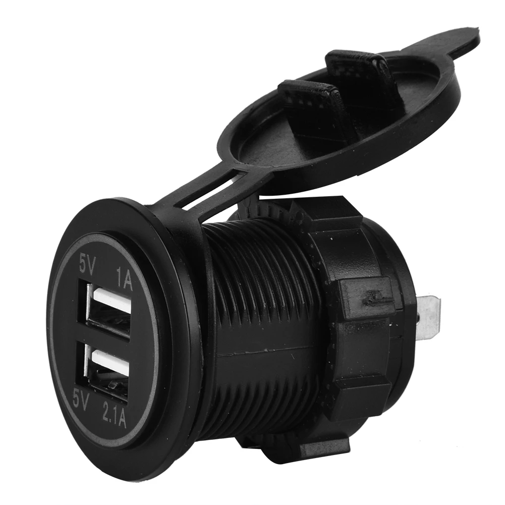 Waterproof Dual USB Charger Socket Power Outlet 3.1A With LED Indicator For Car Boat Mobile Car Charger With LED Indicator
Waterproof Dual USB Charger Socket Power Outlet 3.1A With LED Indicator For Car Boat Mobile Car Charger With LED Indicator