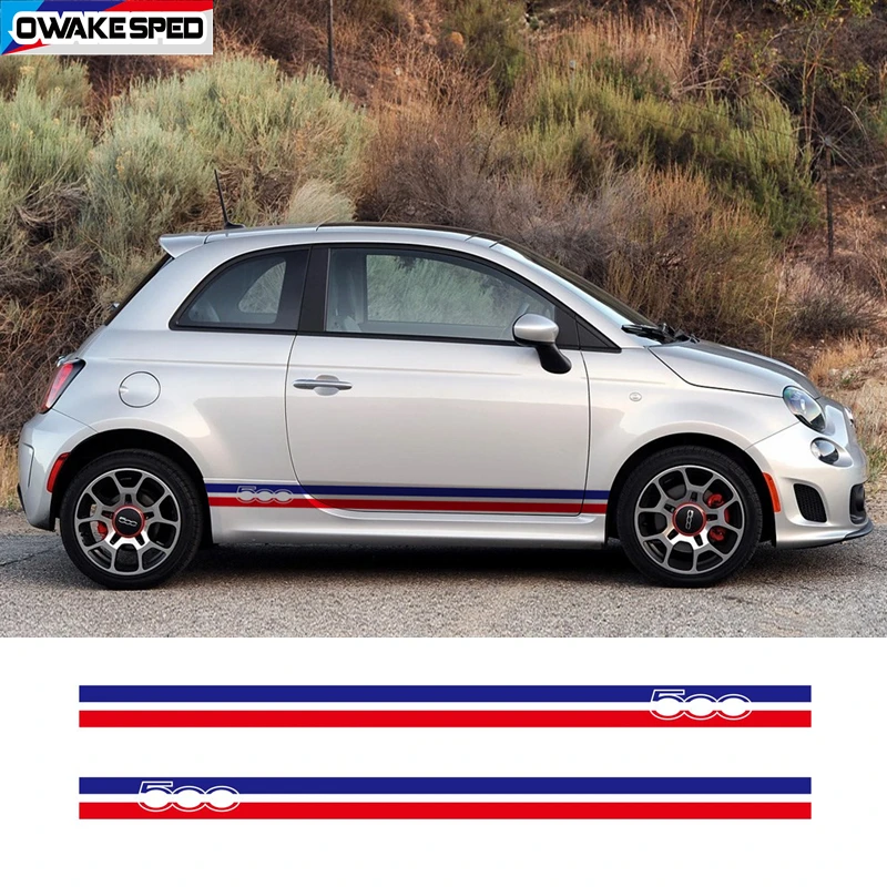 2PCS Italy Flag Stripes Car Door Side Skirt Sticker Racing Sport Styling Vinyl Decal Auto Body Decoration Film For Fiat 500
2PCS Italy Flag Stripes Car Door Side Skirt Sticker Racing Sport Styling Vinyl Decal Auto Body Decoration Film For Fiat 500