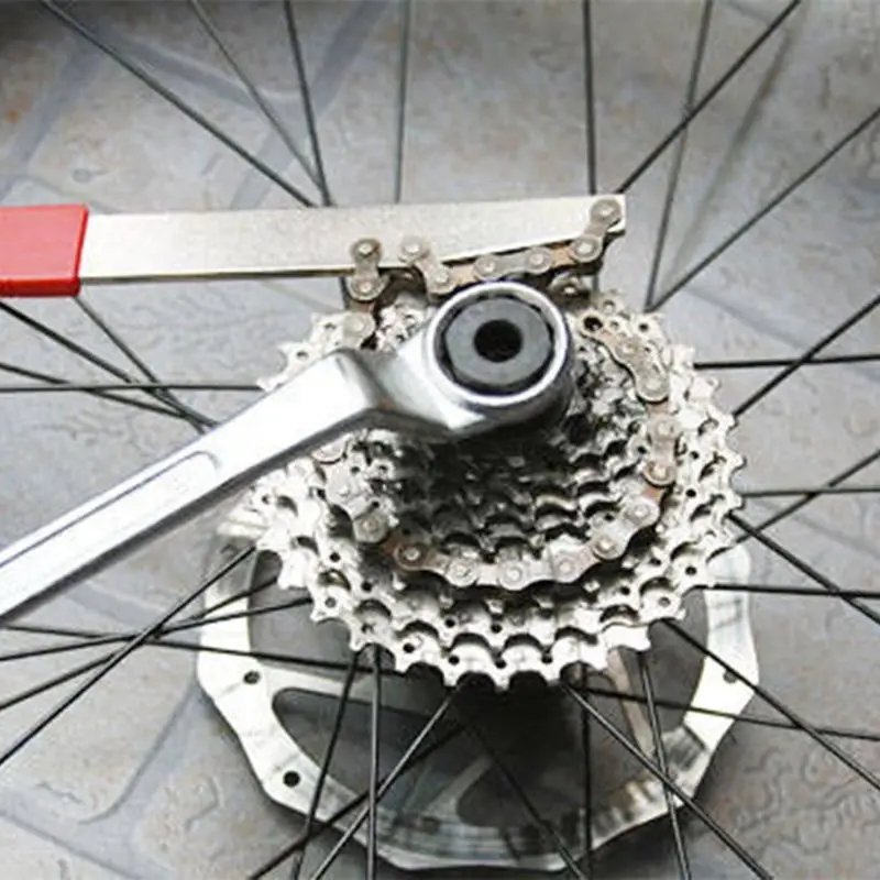Bike Freewheel Chain Whip Sprocket Lockring Remover Tool Cassette Cycle Bike 
Bike Freewheel Chain Whip Sprocket Lockring Remover Tool Cassette Cycle Bike
