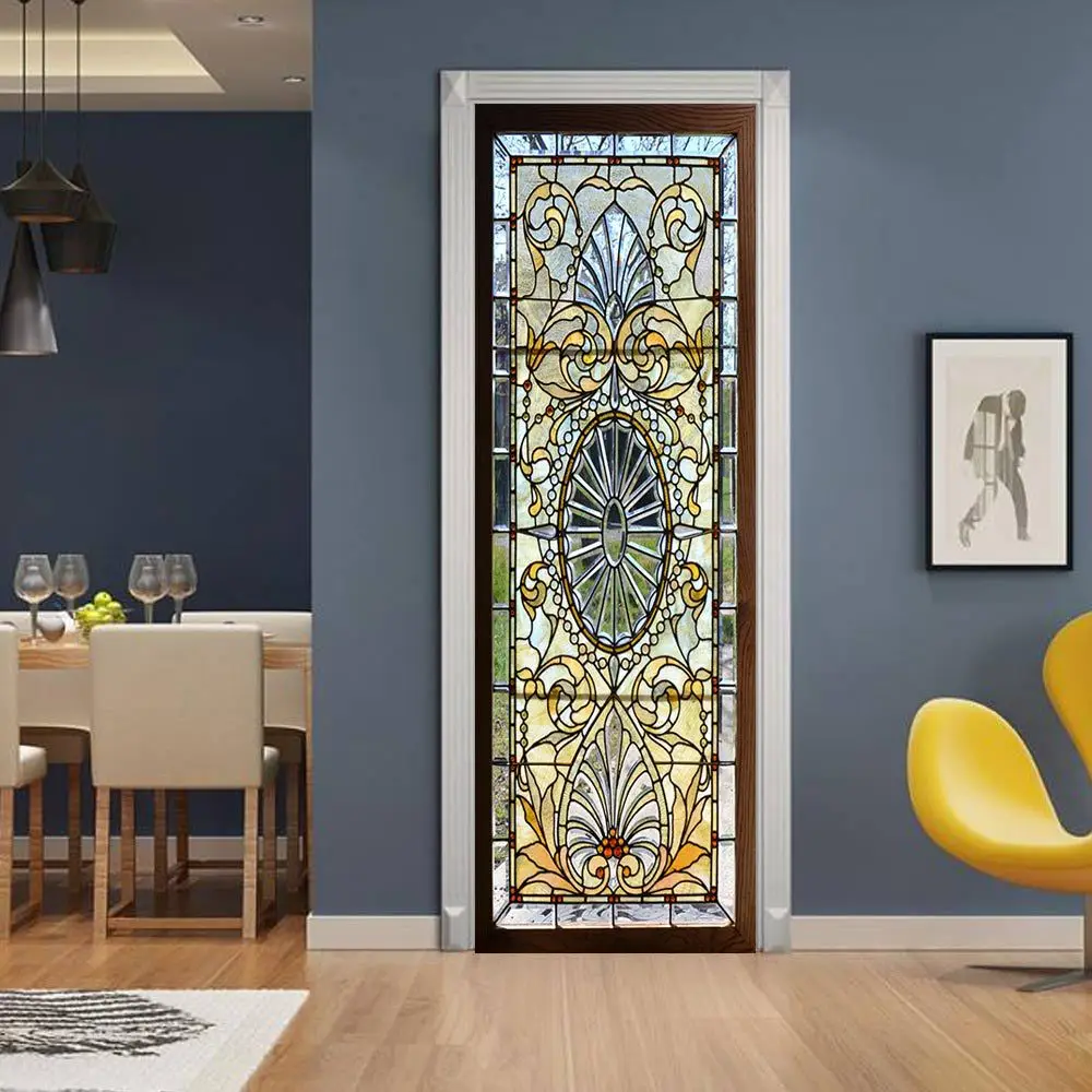 3D flange glass door stickers refurbished self-adhesive PVC stickers suitable for living room bedroom decoration door stickers
3D flange glass door stickers refurbished self-adhesive PVC stickers suitable for living room bedroom decoration door stickers