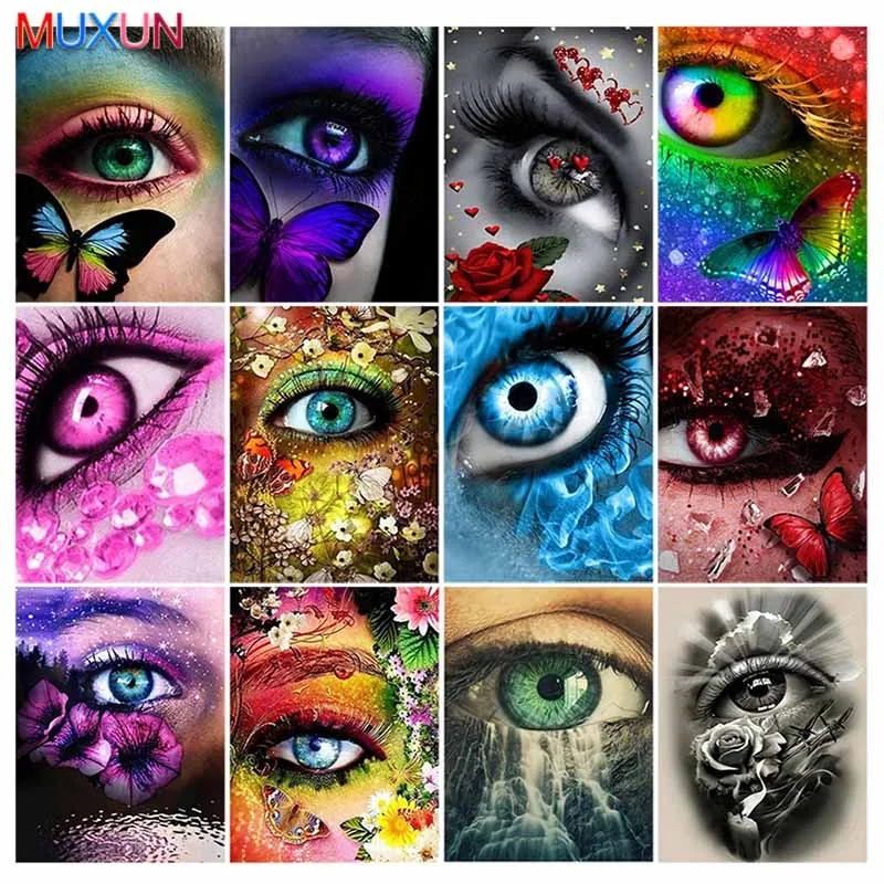 Diy 5D Diamond Painting Eye Butterfly Diamond Embroidery Cartoon Cross Stitch Rhinestone Full Round Drill Mosaic Art Wall Decor
Diy 5D Diamond Painting Eye Butterfly Diamond Embroidery Cartoon Cross Stitch Rhinestone Full Round Drill Mosaic Art Wall Decor