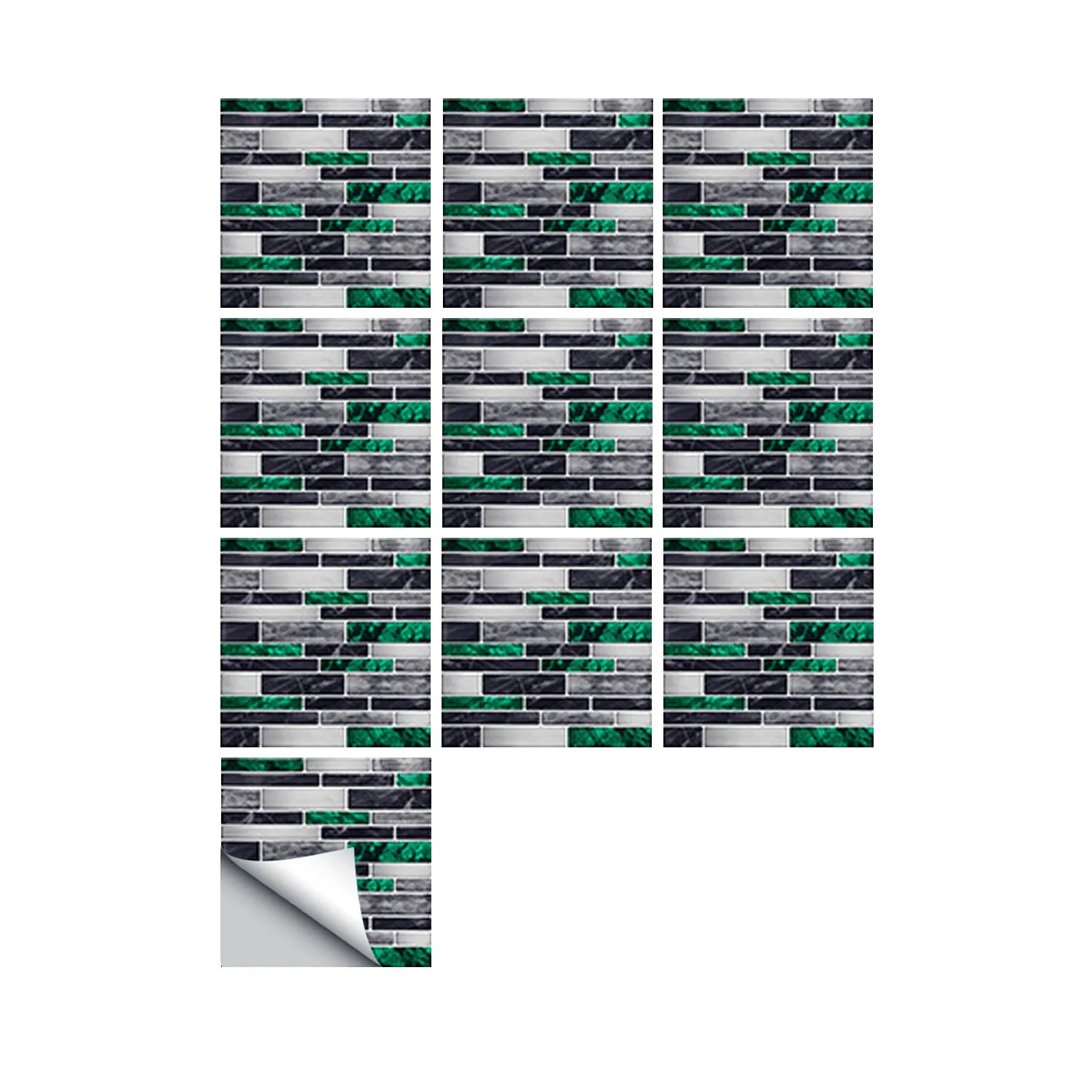 Tile Peel And Paste Removable Kitchen Wallpaper Color Pattern Decorative Wallpaper Modern Living Room Waterproof paper
Tile Peel And Paste Removable Kitchen Wallpaper Color Pattern Decorative Wallpaper Modern Living Room Waterproof paper