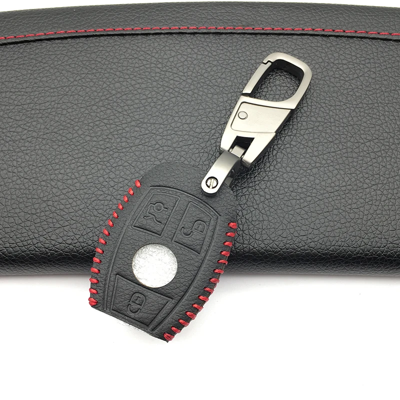 For Benz Genuine Leather 3 Buttons Smart Car Key Case Cover Accessories For Mercedes Benz W203 W210 W211 W124 Keychain Key Shell
For Benz Genuine Leather 3 Buttons Smart Car Key Case Cover Accessories For Mercedes Benz W203 W210 W211 W124 Keychain Key Shell