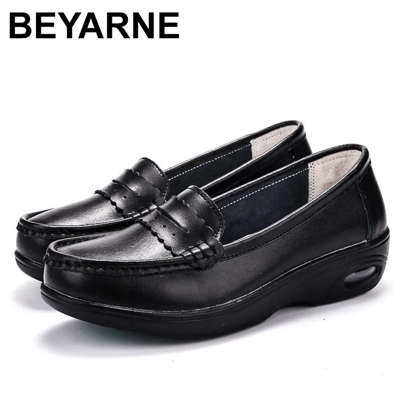 BEYARNE2019Four Seasons Women Leather Cushion Collar Shoe Slip Women Shoes Casual Work Shoes Mom Breathable ShoesL070
BEYARNE2019Four Seasons Women Leather Cushion Collar Shoe Slip Women Shoes Casual Work Shoes Mom Breathable ShoesL070